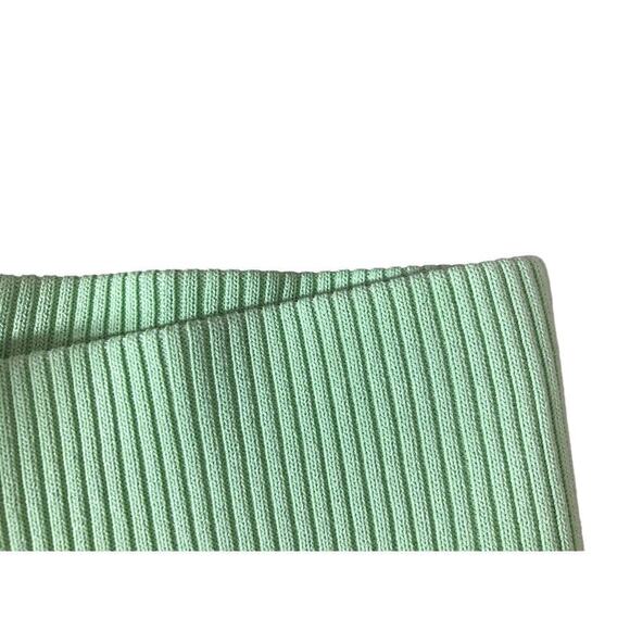 Retrofete Sweater Shorts Metallic Geometric Print  Pull On Green NWT Size XS - Picture 7 of 10